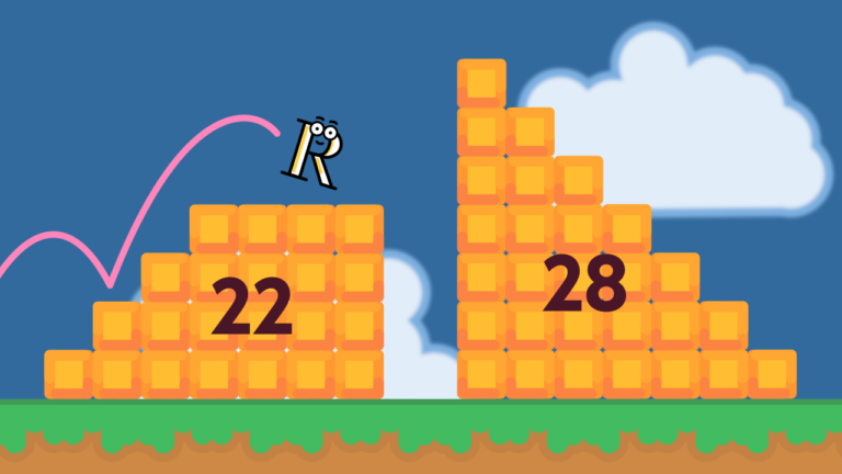 Números corteses y escaleras